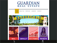 Tablet Screenshot of guardianre.com